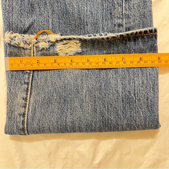 Levi's 501 button fly 100% cotton straight leg jeans 36/32 - Picture 15 of 16